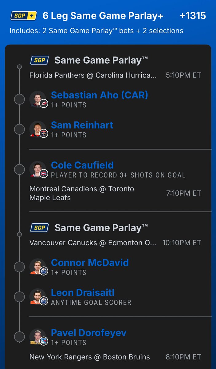 FlyKidd21's tweet photo. NHL is back !!!! @playbook 
Follow more research on @POTDJay  or link in bio 💫 https://t.co/PBChLs0d31
