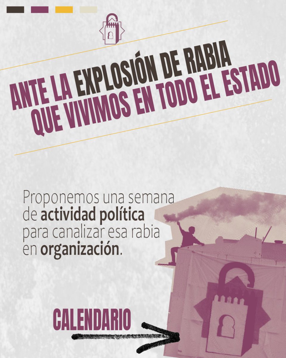 SVGranada's tweet photo. 💥Ante la explosión de rabia que vivimos en todo el estado proponemos una semana de actividad política.

¡Lucha con nosotras! https://t.co/pkFsB5bGjx