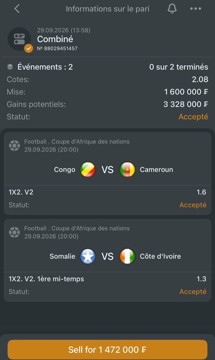 pronoking23's tweet photo. 🟠Super safe Melbet Cote 2✅✅

Code: NJBZR

Pour plus liensdans ma bio⛓️‍💥 https://t.co/dhKkeOvef6