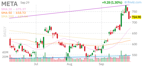 🚨 $META Call
Strike: 725.00  Exp: 09/30/26
Ask: 9.1  Bid: 8.8
OI: 121  Vol: 606 
 [📷](https://pbs.twimg.com/media/HTY1PleWEAAdsXb.png) https://pbs.twimg.com/m