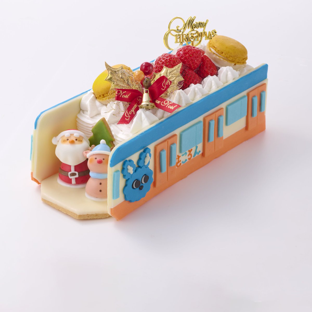 news_trains's tweet photo. 存在感がたっぷり!「#もころん」をモチーフのクリスマスケーキが登場♪https://t.co/w8x8D1oUar
#クリスマス #クリスマスケーキ #小田急電鉄 #小田急百貨店 #ロマンスカー #鉄道 #鉄道ニュース #NewsTRAINS https://t.co/KkAwxDoVH1