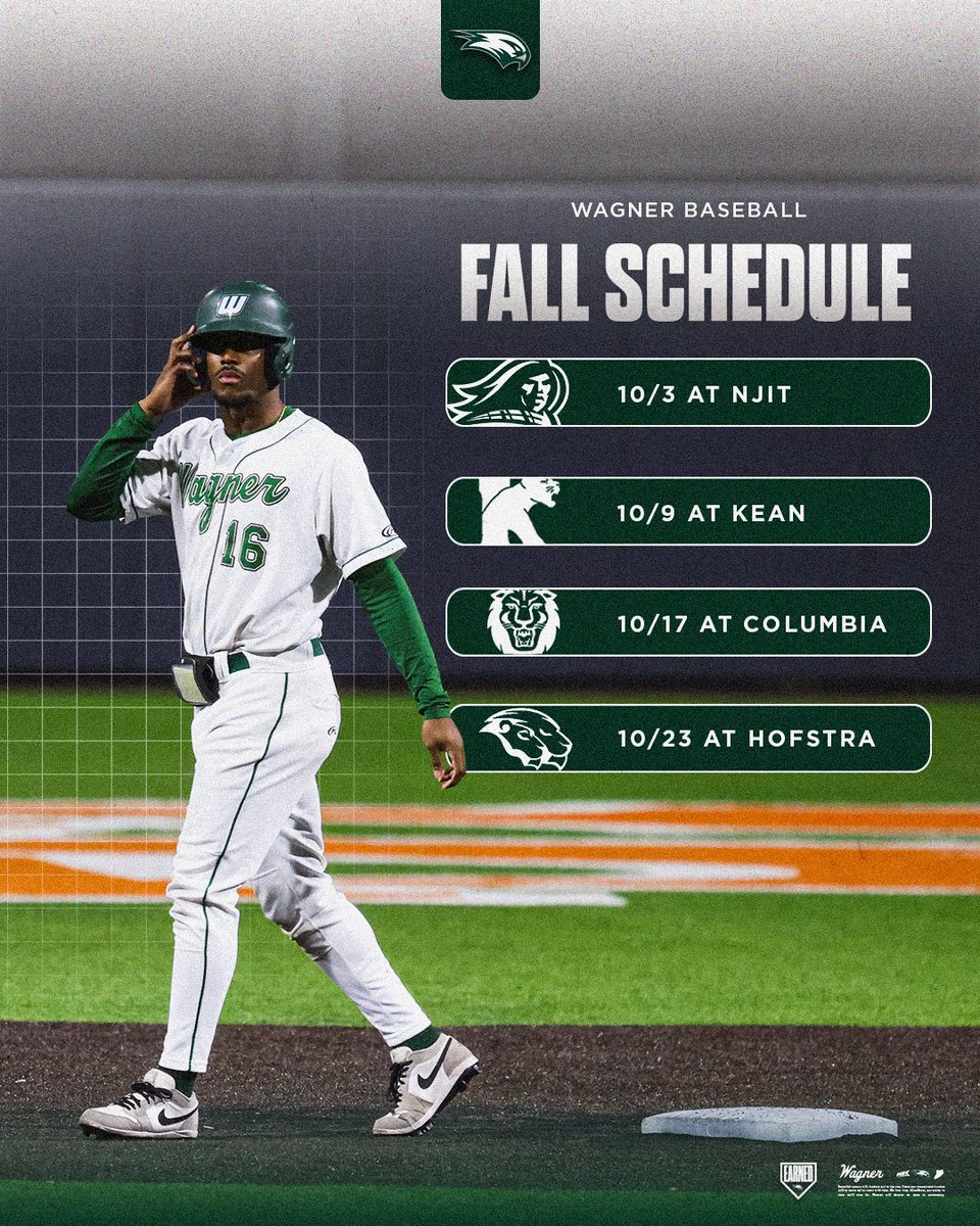 WagBaseball's tweet photo. Catch the Seahawks this fall 🍂

#Earned | #NECBaseball https://t.co/yExhzPLKYz