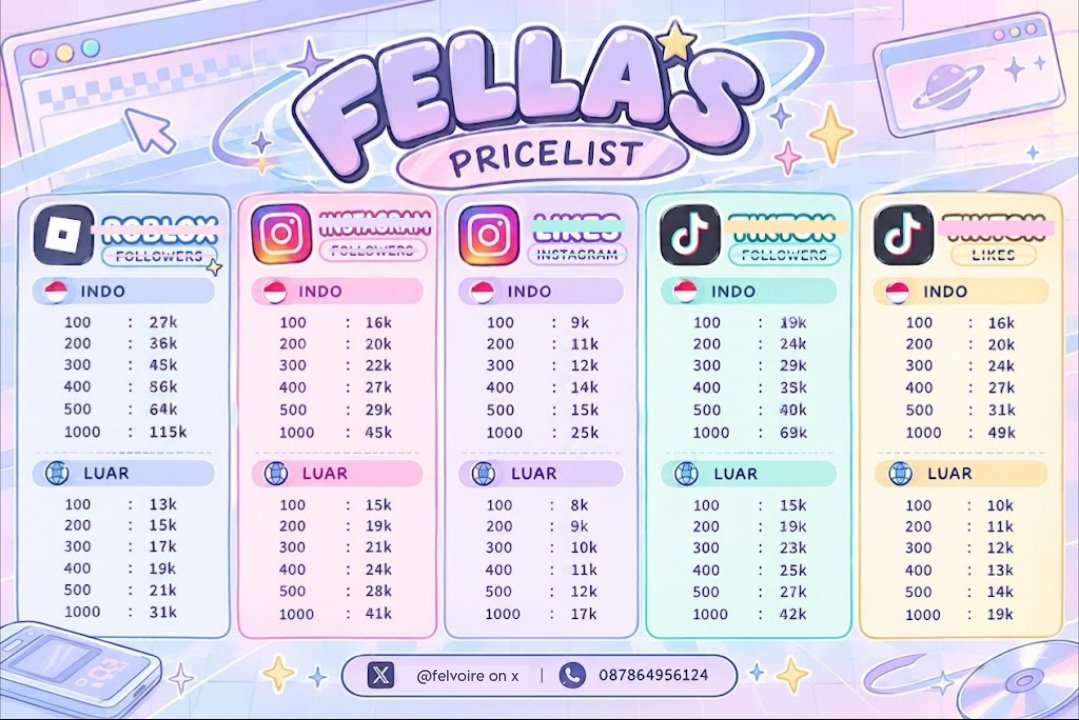 felvoire's tweet photo. yuww open order yup

#zonauang #zonajajan #bealanja #wts https://t.co/yxiQrs90Vf