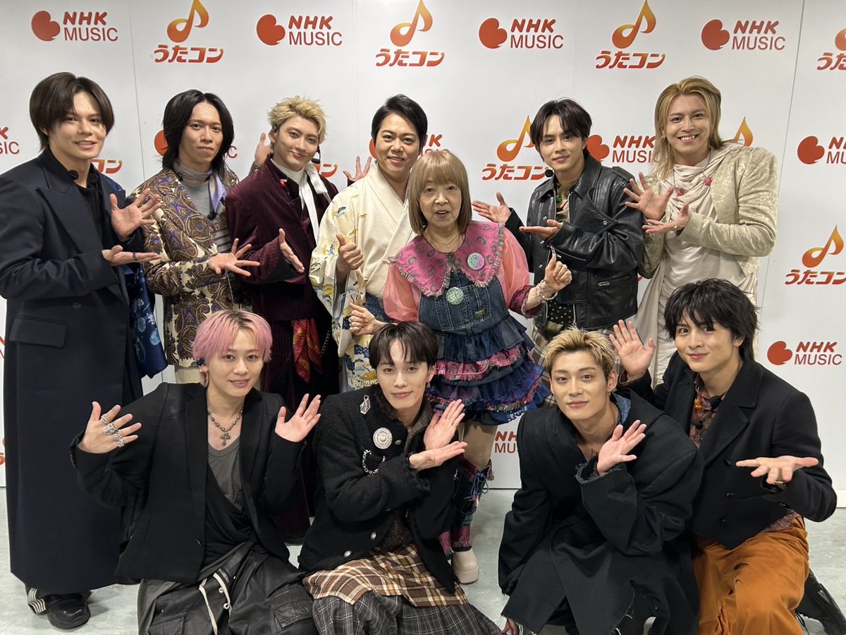 hiroshiouentai's tweet photo. NHK #うたコン を見逃した方は
#NHKONE 
で見れますよー
https://t.co/huQN2V4mJK

#イルカ さん
#超特急 の皆さん
#三山ひろし https://t.co/JBw1uDEIQ6