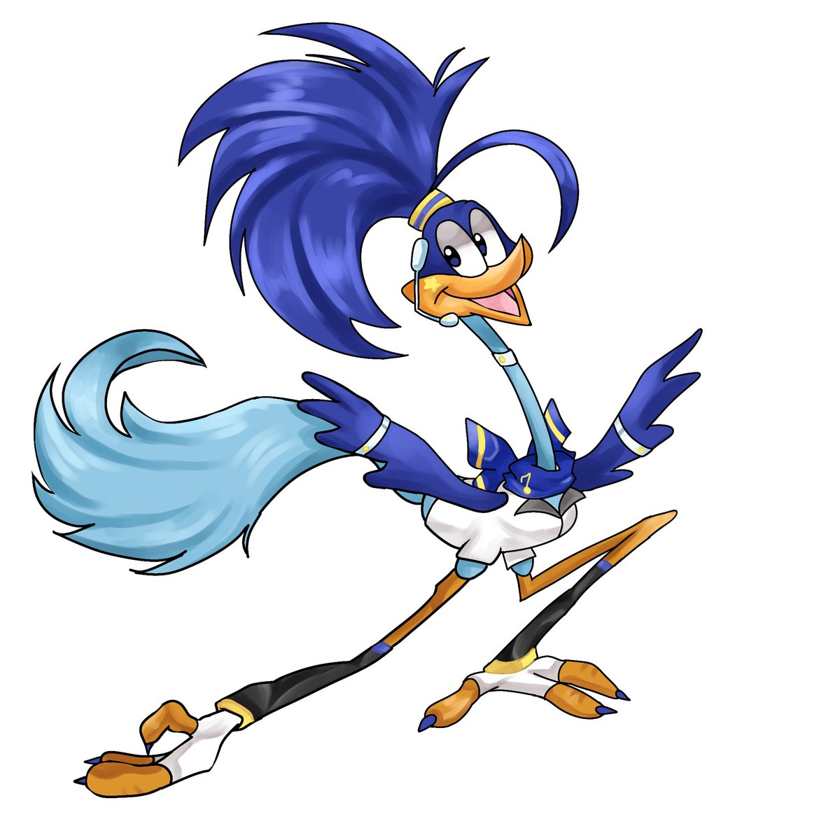 weirdduckiy's tweet photo. My Roadrunner UTAU design!

#Roadrunner #LooneyTunes #Utau #coyotevsacme https://t.co/oApDXNX0n7