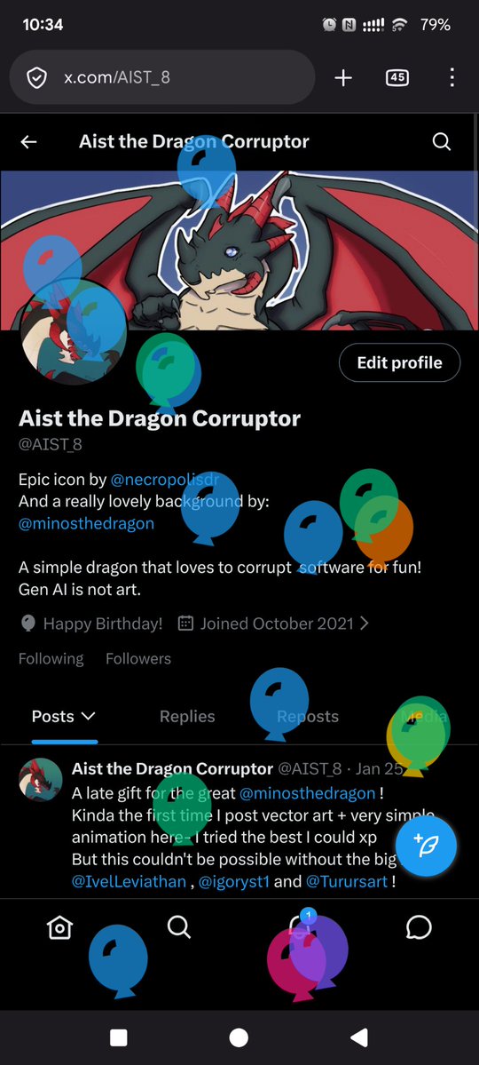 AIST_8's tweet photo. More balloons!! Getting also older- https://t.co/3EhBBy6IaU