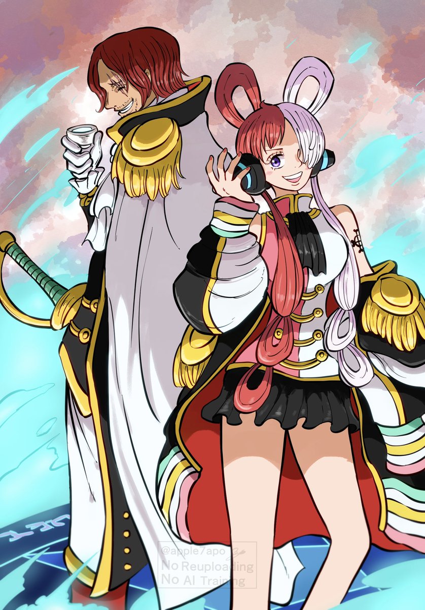 apple7apo's tweet photo. #今週のアニワン 
もしもウタが神の騎士団だったら‥（再掲） https://t.co/MEDe1cKbYN