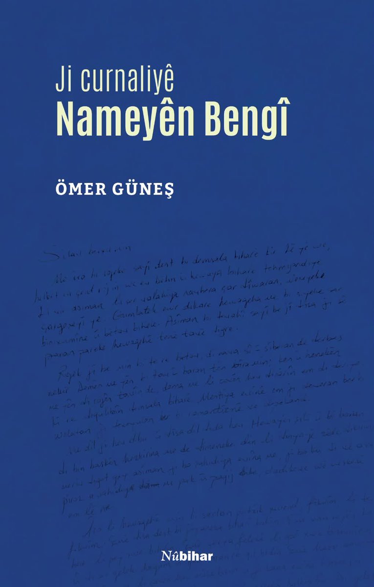ROJENARYEN's tweet photo. Pirtûka min a nû ji Weşanên Nûbiharê derket.
Wekî cureyeke edebiyatê ji Nameyan pêk tê.
Kerem kin, https://t.co/8CMphvWdoP