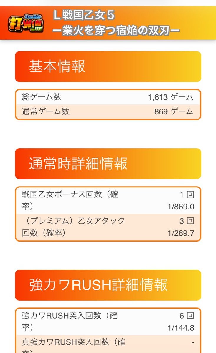 CheSloPachi's tweet photo. というわけでちょい乙女。
巫女ポイントMAX3連(強チェ2回)で3連乙女アタック当選→AT当選というインチキをかますも、出陣ボーナスもソウリン3連で神が許してくれず・・

あと1回はドウセツでしたが結果はお察し()

#戦国乙女5 https://t.co/KMGnJPlK4R