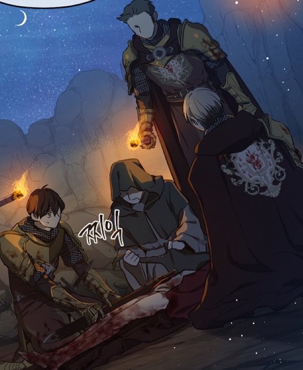 moonforruby's tweet photo. in the cold with a dead monster beside her, thalia held onto the hope that varkas would come for her even as she waited for death
the first thing she said when she saw him was, “i knew you’d come to save me”

varkas held thalia tightly, trying to comfort her through the pain ㅠㅠ https://t.co/99tqkZ6zaK