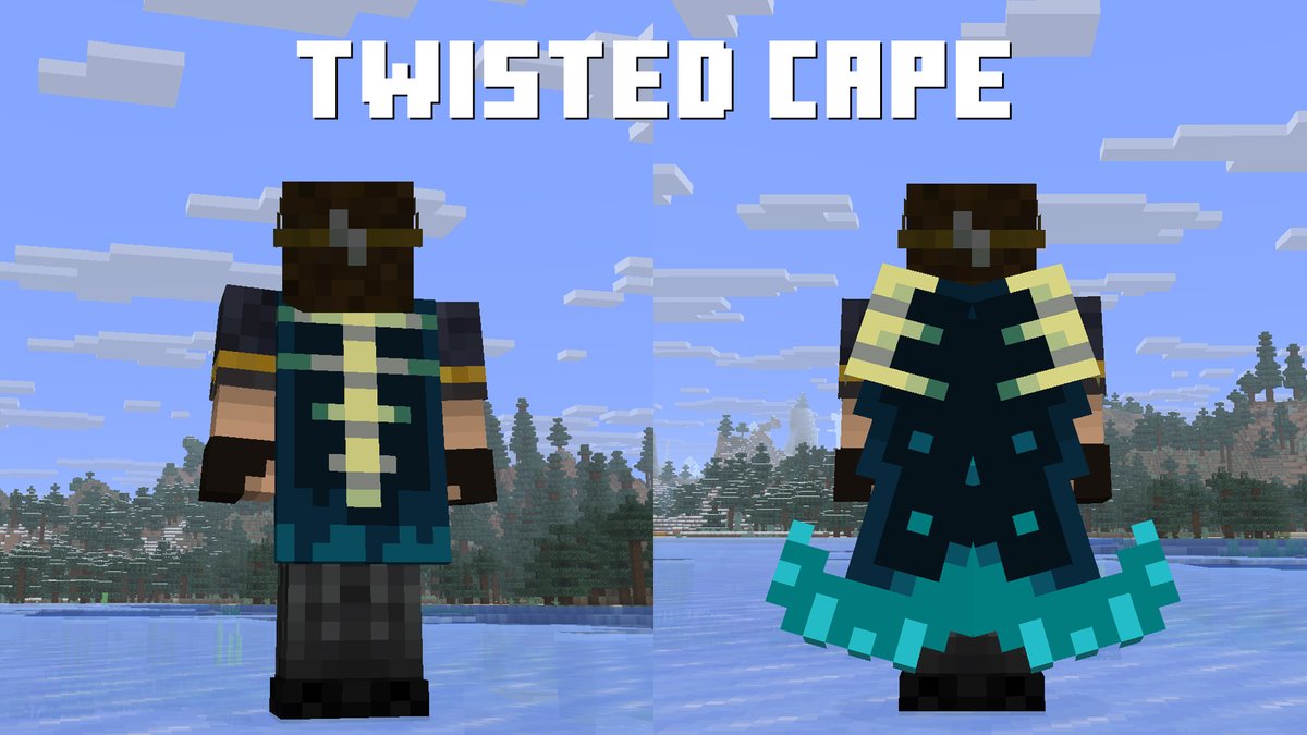 CrossFace22's tweet photo. +3 capas a la colección :)

En un ratito Twitter Review de la snapshot.

En unas horas SUPER STREAM haciendo co-stream invitado por Coffee Stain y luego Minecraft Dungeons 2. https://t.co/cBr72yLZ5o
