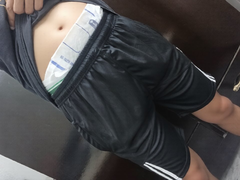 Panda12d12l's tweet photo. Just Got Home &amp; Straight Into Comfort, Workout Fit Check.
#abdl #diaperboy #DiaperLover #tbdl https://t.co/vgpTTG0CPp