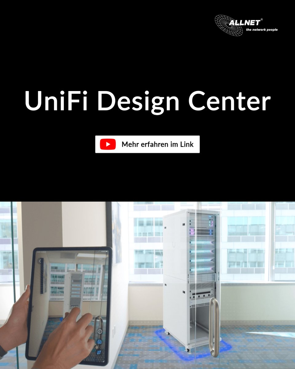 ALLNETGmbH's tweet photo. UniFi Design Center:
🔹Grundriss hochladen &amp; Installation planen
🔹Optimieren Sie die Platzierung der Access Points
🔹... Jetzt mehr erfahren!

➡️ https://t.co/Kl6uHeYvyB

#UniFi #DesignCenter #VAD #TheNetworkPeople @Ubiquiti https://t.co/eqq9Glm0I4