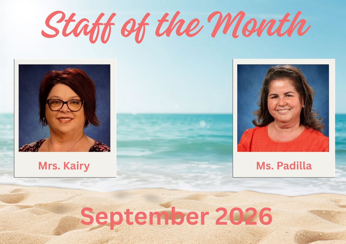 LauraDearingES's tweet photo. Congratulations to our Staff of the Month for September!!! Going above and beyond for all students and staff!!! https://t.co/WNYp1oM3no