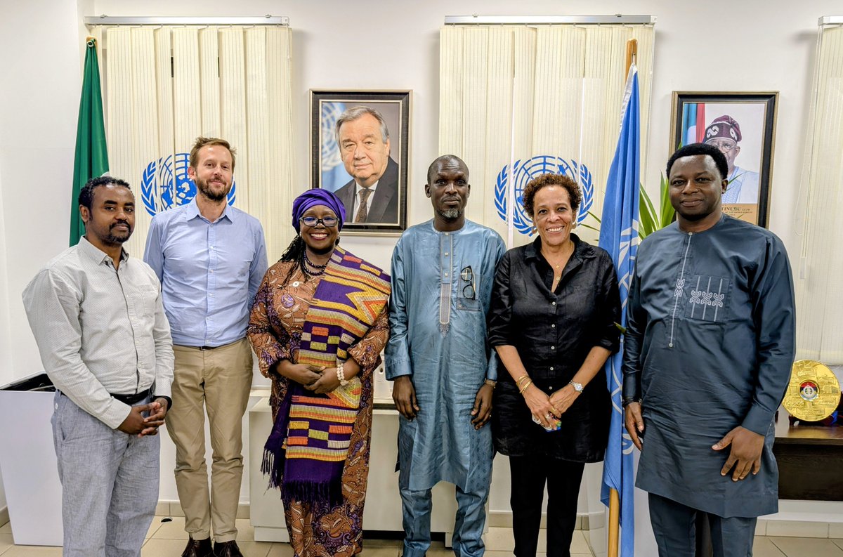 UN_Nigeria's tweet photo. From relief to resilience: Inspiring exchanges between UNRC a.i. @ElsieAttafuah &amp; @ACF_France Director of Ops, Thomas Hugonnier on humanitarian transition in 🇳🇬. Backing @NigeriaGov's One Humanitarian, One Poverty Response System #OHOPRS aligns efforts to build a resilient future https://t.co/FxF4NMi0HR
