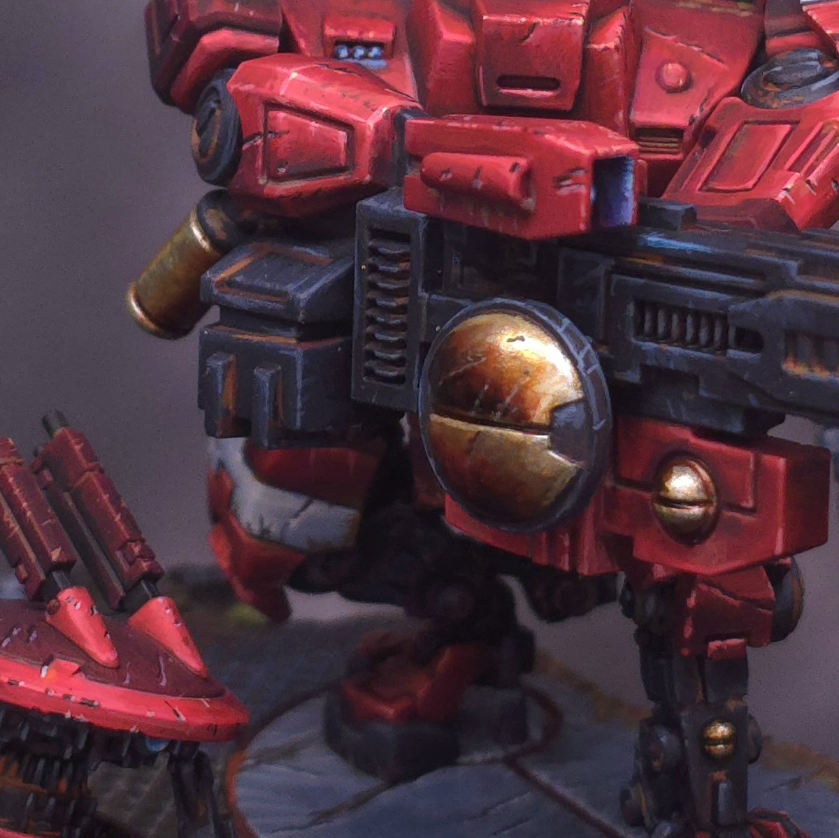 CV_Consigliere's tweet photo. Updating the Tau mech for the big contest in a few weeks https://t.co/3Dq8clhdIz
