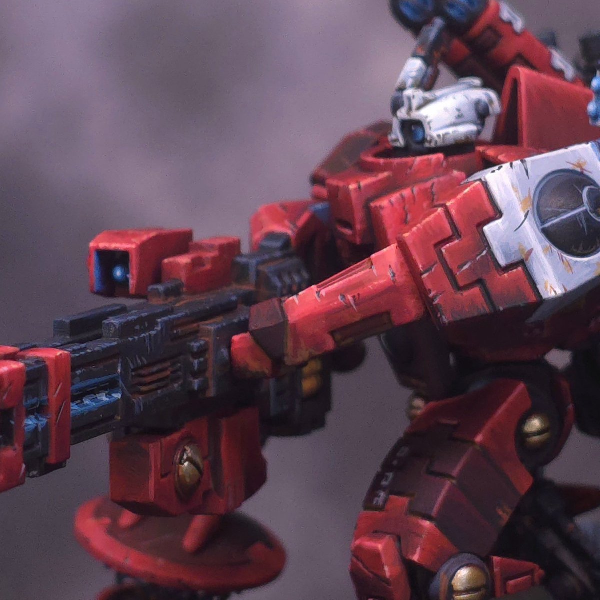CV_Consigliere's tweet photo. Updating the Tau mech for the big contest in a few weeks https://t.co/3Dq8clhdIz