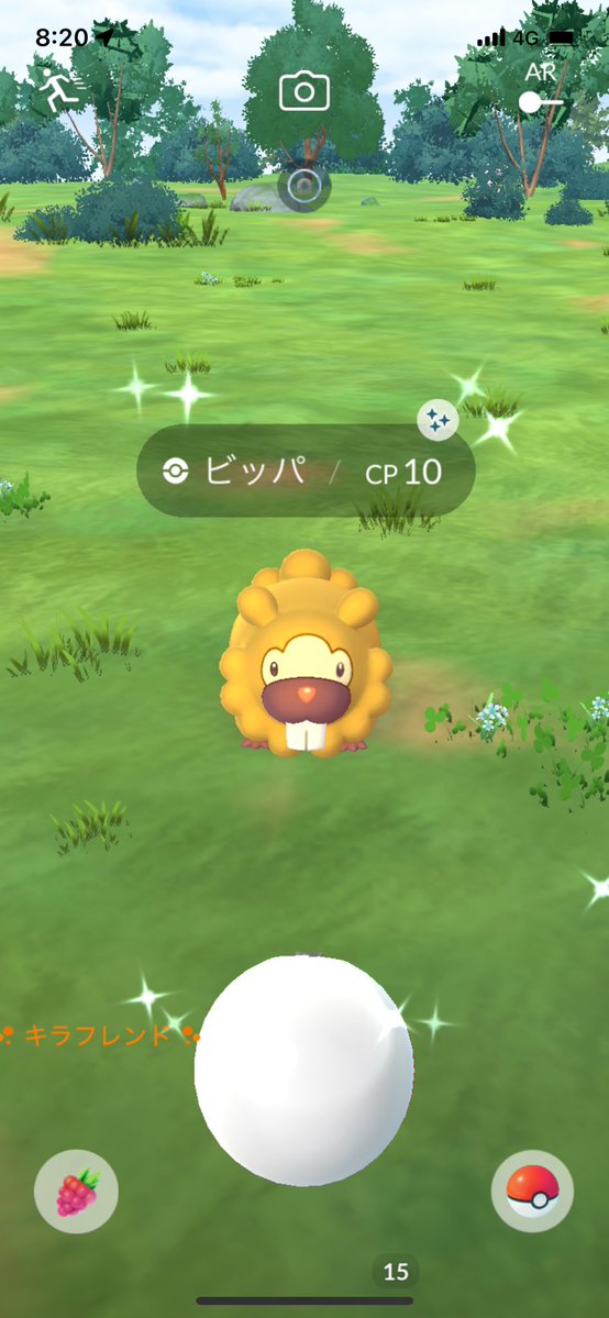 pokeGo_master07's tweet photo. 朝の私:今日からカジッチュだ！！早く10時にならないかなあ🍎💚🍏

……
イベント前になんでお前が光った？？？ https://t.co/V5NDBaN1VO