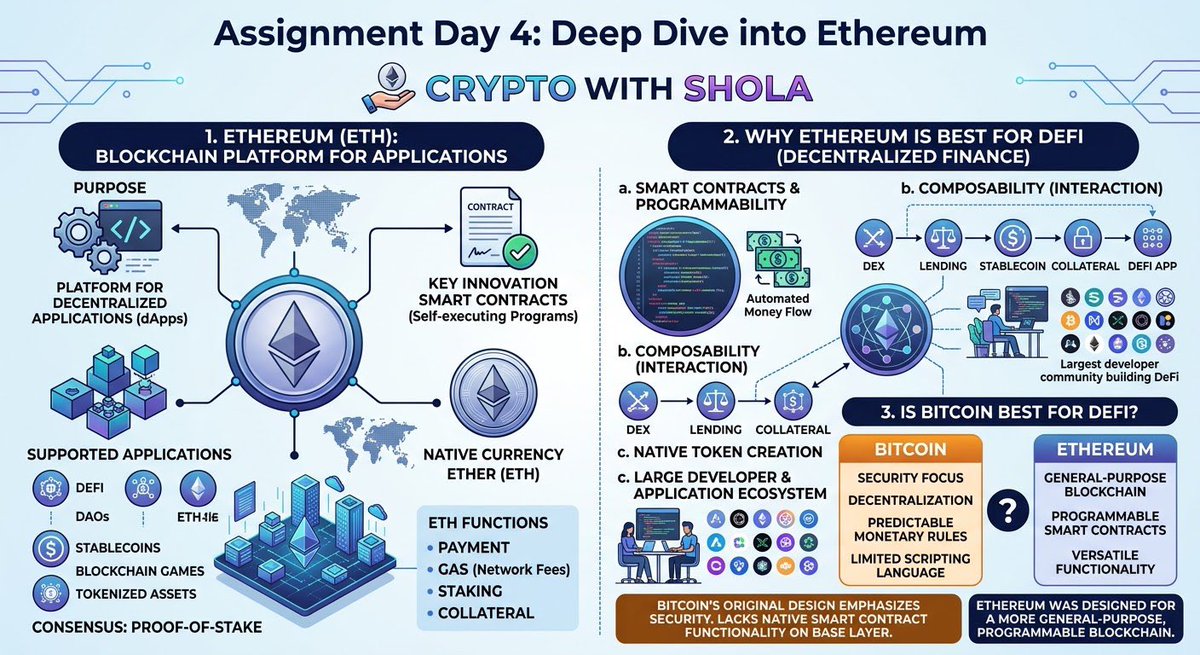 web_farmington's tweet photo. Day 4 assignments for #CryptoWithShola @CyrusOlogun https://t.co/p2MBAUAwCy