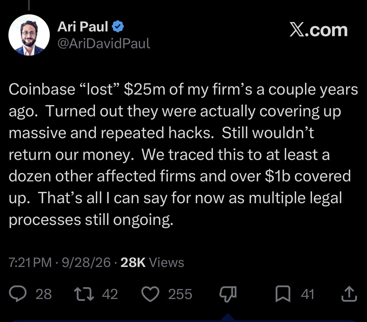 alexstanczyk's tweet photo. Holy shit batman if true https://t.co/TlG1ooSi8p