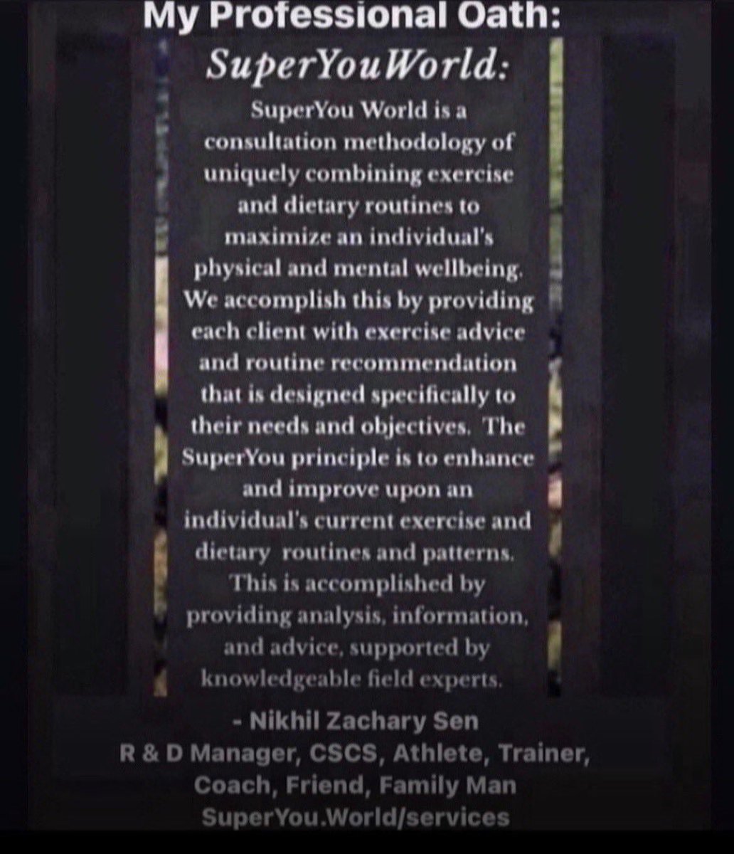NikhilZSen's tweet photo. #AllSportsPerformance
#FamilyToSportsMedicine
#StrengthAndConditioningFitness
#AllIndustriesService #PhysiologyNutritionalHealth #CPT #CSCS #AthleticPerformanceAndCoaching #SportsBusiness #SportMG
https://t.co/y3ObT1amjk https://t.co/AkraXJ5AUA