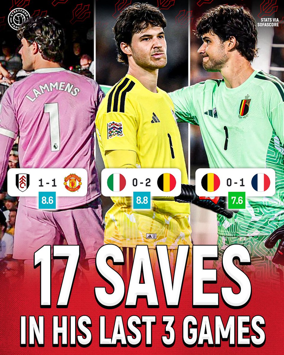StretfordPaddck's tweet photo. 🇧🇪 Senne Lammens has been on FIRE lately 🔥🧤

#MUFC https://t.co/H85RiDandH