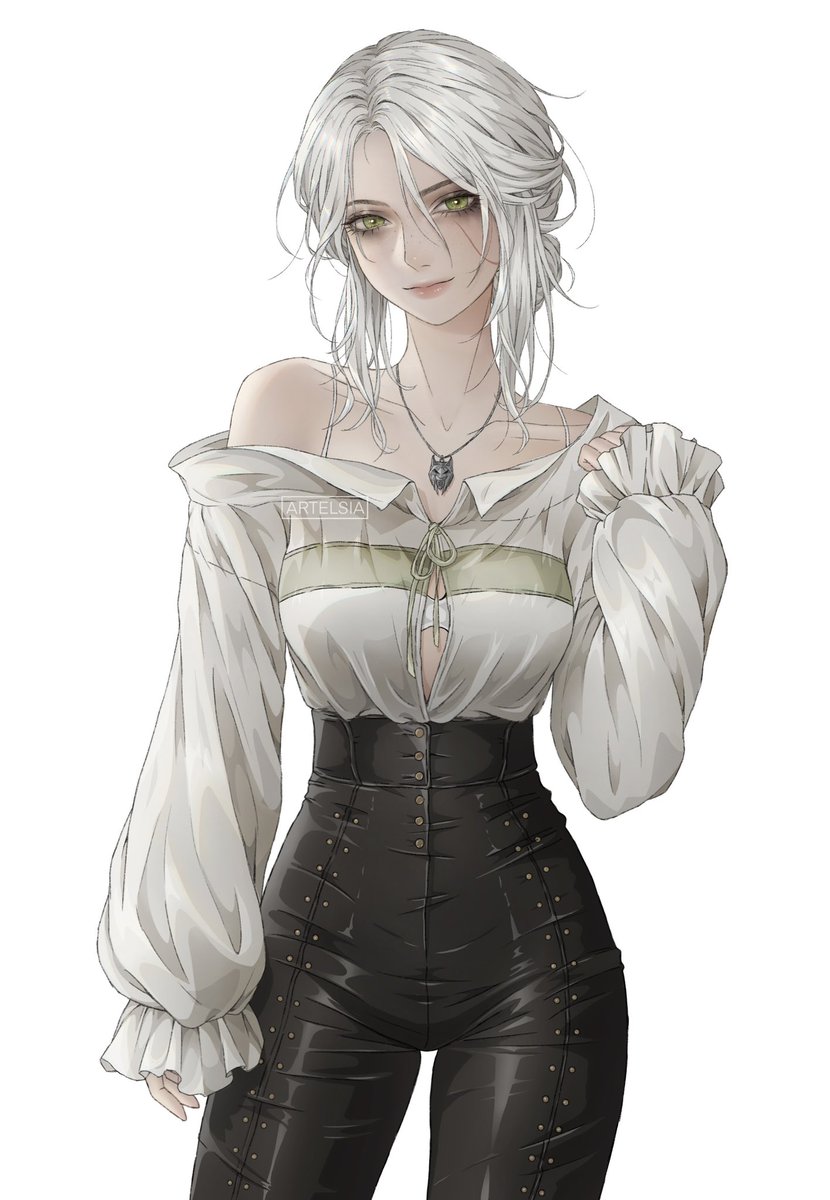 artelsia's tweet photo. Ciri from The Witcher 3 (now Remastered!) https://t.co/JH2PmHWGAX