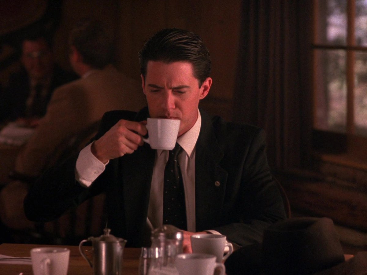 transgirlmulder's tweet photo. it's a good day for my close personal friend dale cooper. https://t.co/fBpDkqNlD6