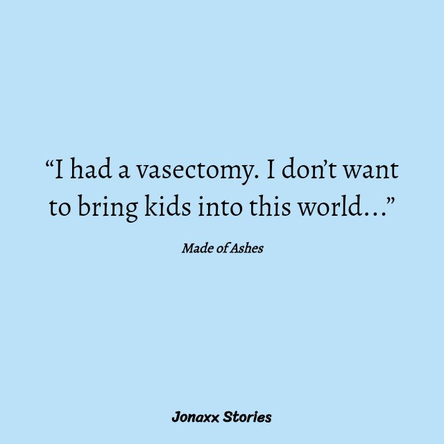midoringed's tweet photo. normalize men getting vasectomies when they know they don’t want to have children instead of putting the responsibility of taking birth control pills solely on women ☺️

#JonaxxMOAKab9 https://t.co/7H154GBcu3