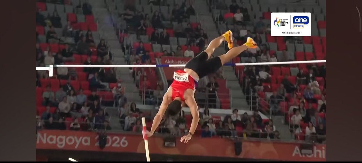 Alienligaw's tweet photo. Congratulations, EJ Obiena! 🇵🇭🏆 So proud of you! You continue to make the Philippines proud. Keep soaring! 🥇@ejobienapv 🎉 
Saludo 🫡
#EJobiena
#AsianGames2026 https://t.co/TU7INLs67h