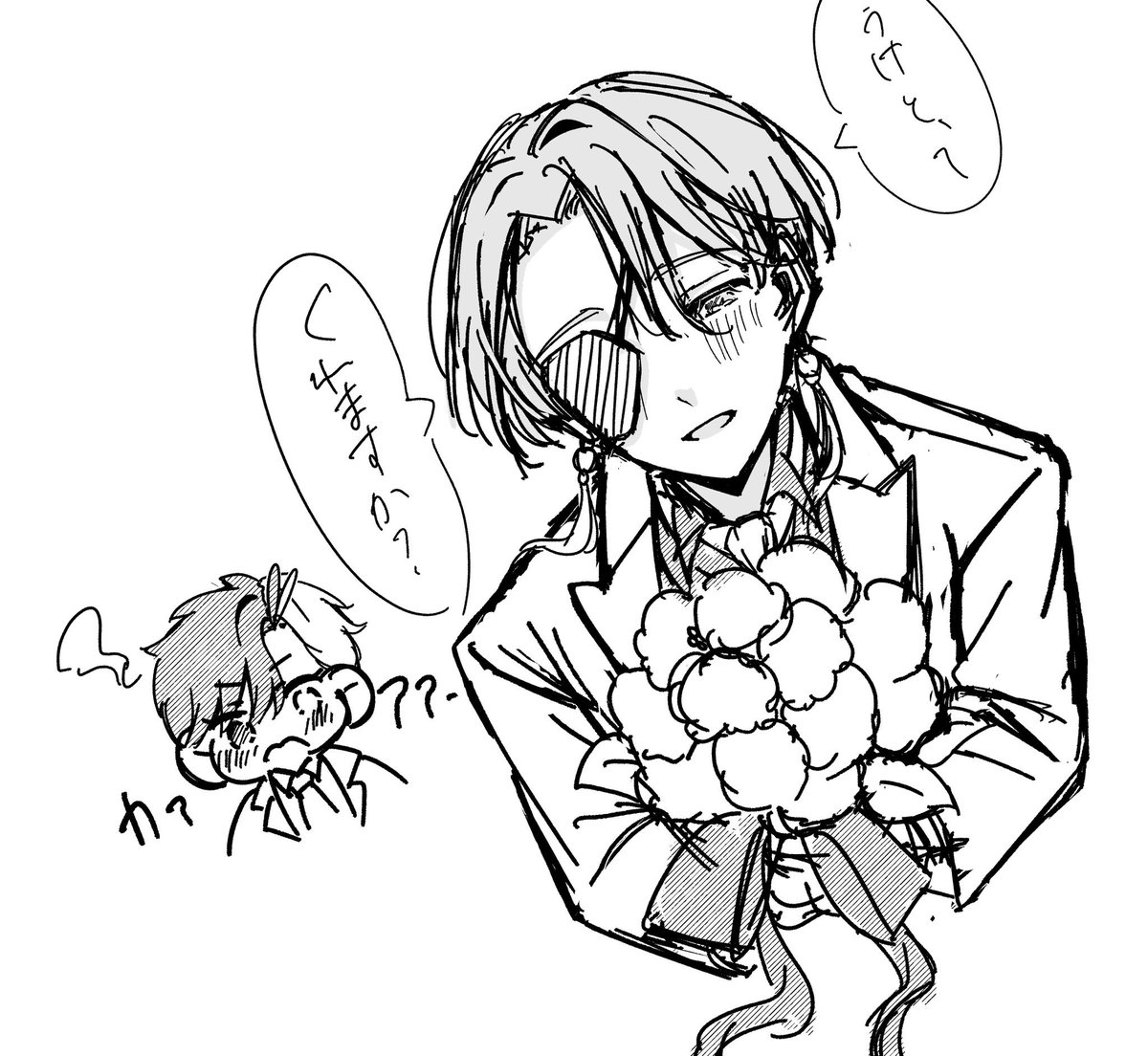aqfocy0's tweet photo. 結婚式🫖さんがふつくしすぎて>_<
ゲームで花束わたす？の意味わからないくらいすき🫶🏻 https://t.co/VSEkLM5wXI
