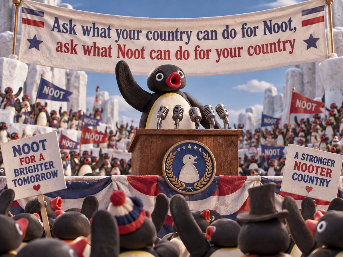 rmt_1982's tweet photo. Noot Noot.. #pingu @pingu_Archive https://t.co/ADwd6q0Xo8
