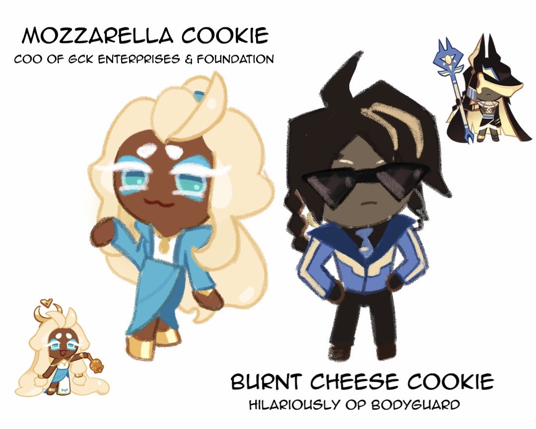 bitter_thunder's tweet photo. #nosouljams
#crkscatteredfates
concept art for some cheeses
#mozzarellacookie
#burntcheesecookie https://t.co/pQuctyPcJv