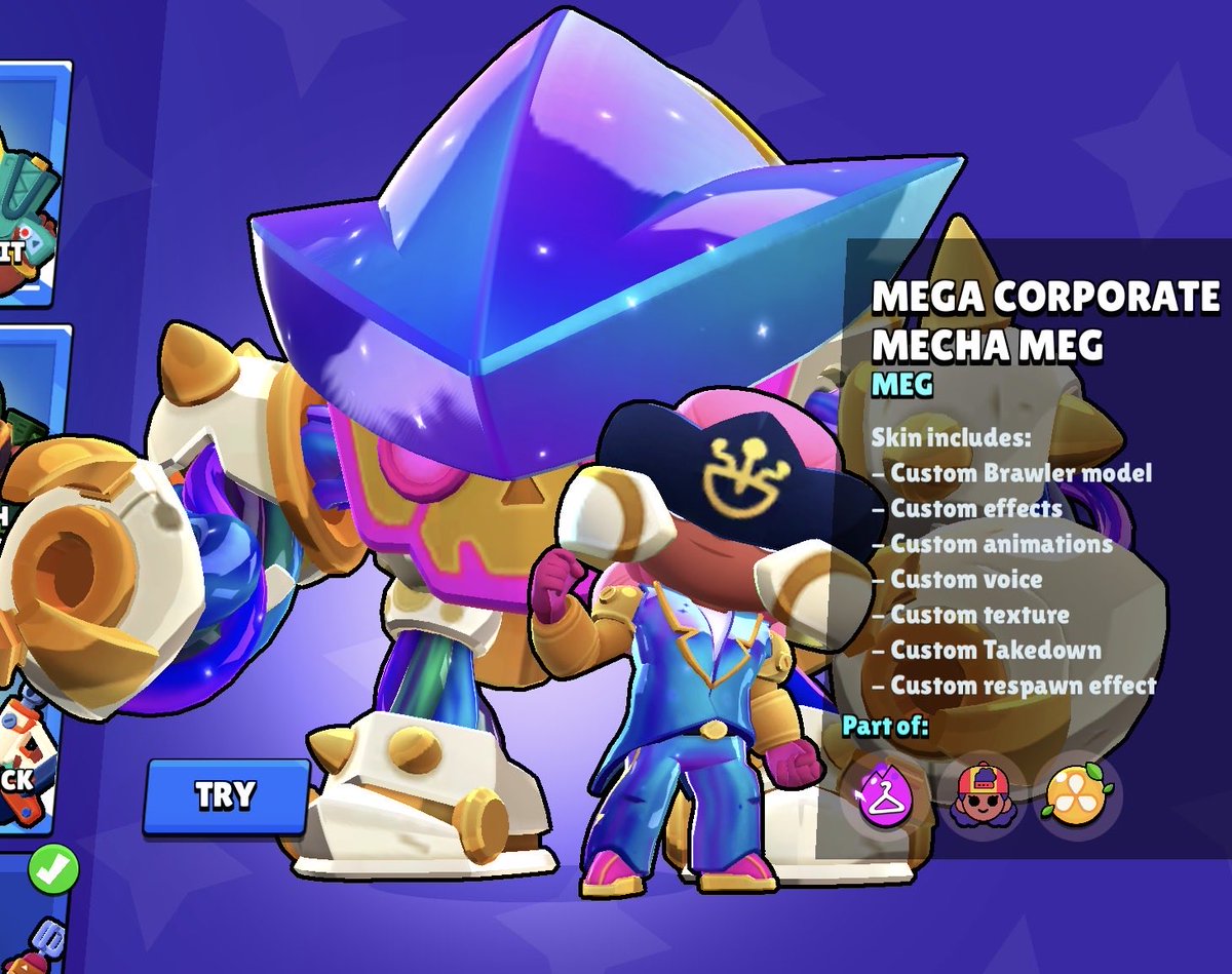 TrickzQc's tweet photo. @supercell @BrawlStars What happened with those 2 skins? They never got released im pretty sure (unless im living under a rock) https://t.co/01HphrG1yo
