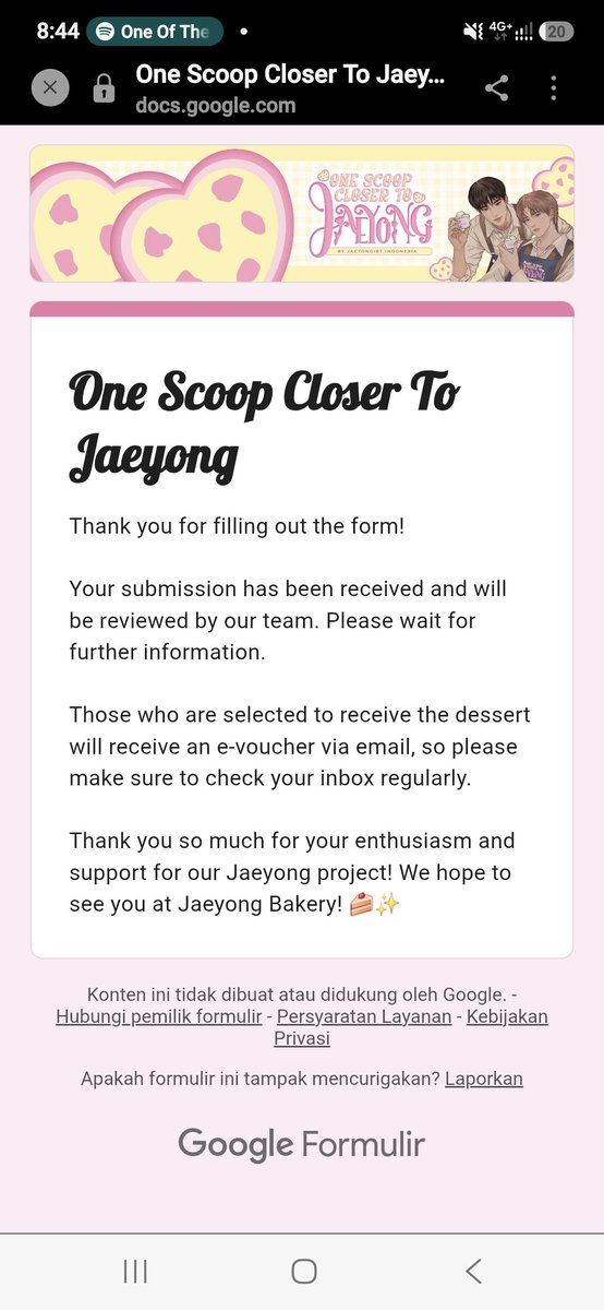 nominnikaa's tweet photo. @jaeyongbakery udaah kakk😔 di refresh, begini teruuus pdhl blm ngisiii😭 https://t.co/qK1oHpfF2f
