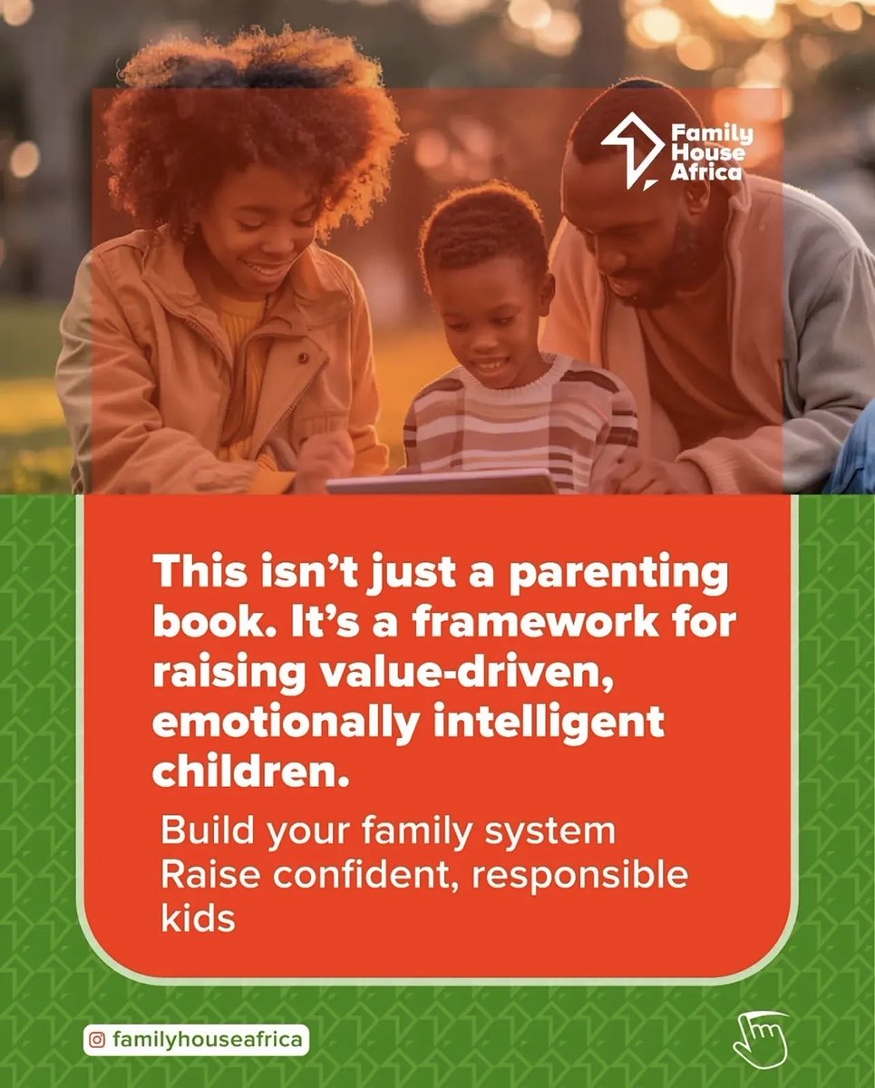 YourFamilyHouse's tweet photo. "Why didn't anyone give us a manual?" Every parent asks it.

Out of the Box Parenting by Praise Fowowe is that manual, a transformational guide to break inherited patterns and raise children with clarity.

Get your copy: https://t.co/uxJIWndPco
 #IntentionalParenting https://t.co/KQjGFiTFji
