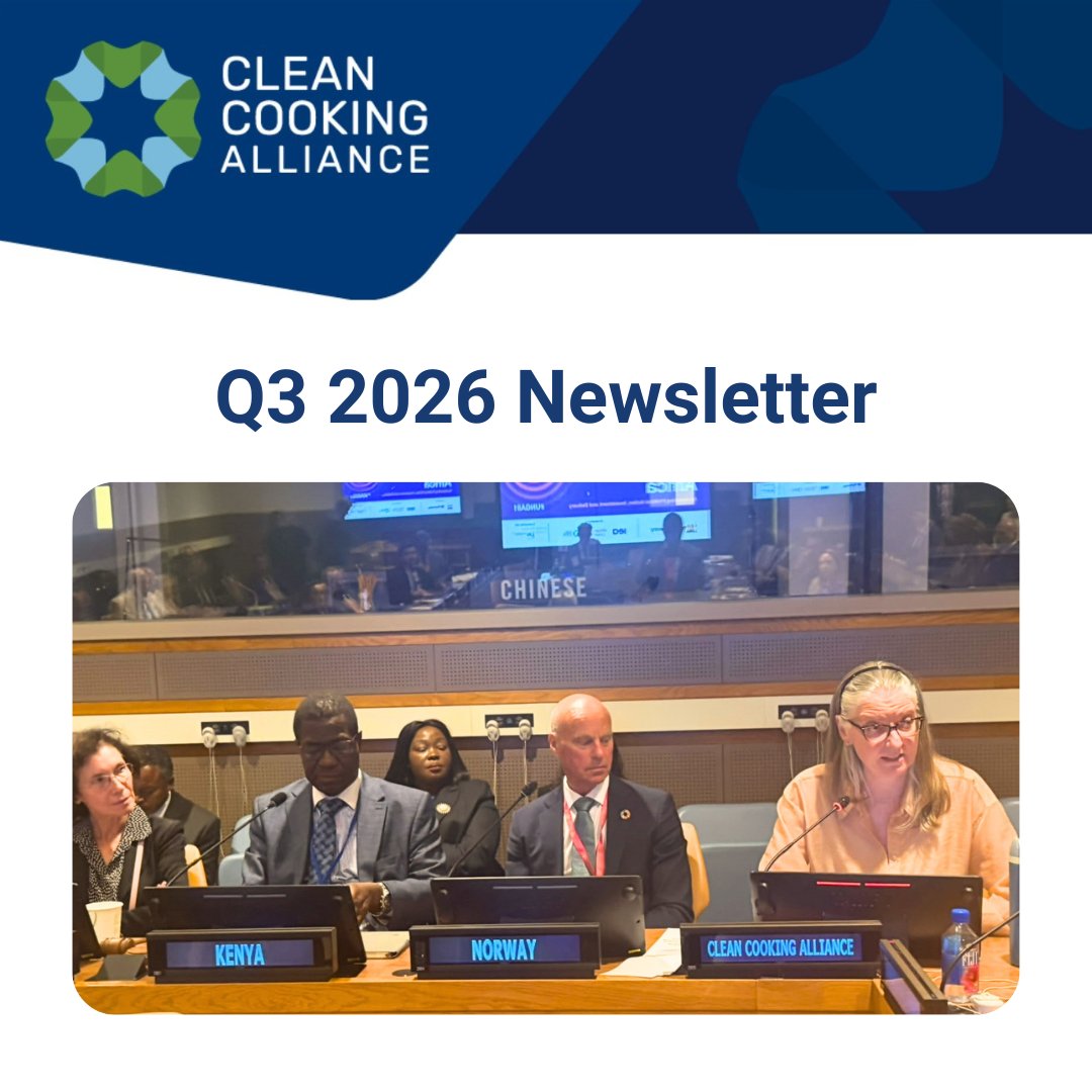 cleancooking's tweet photo. What's new in clean cooking? 

From last week's high-level event at the United Nations, to discussions at the G20, to new studies about clean cooking as a cost-effective solution, it's all here in our latest newsletter. 

📰 Read it here: https://t.co/p8c7zsUKM5 https://t.co/r0GNt5kyK1