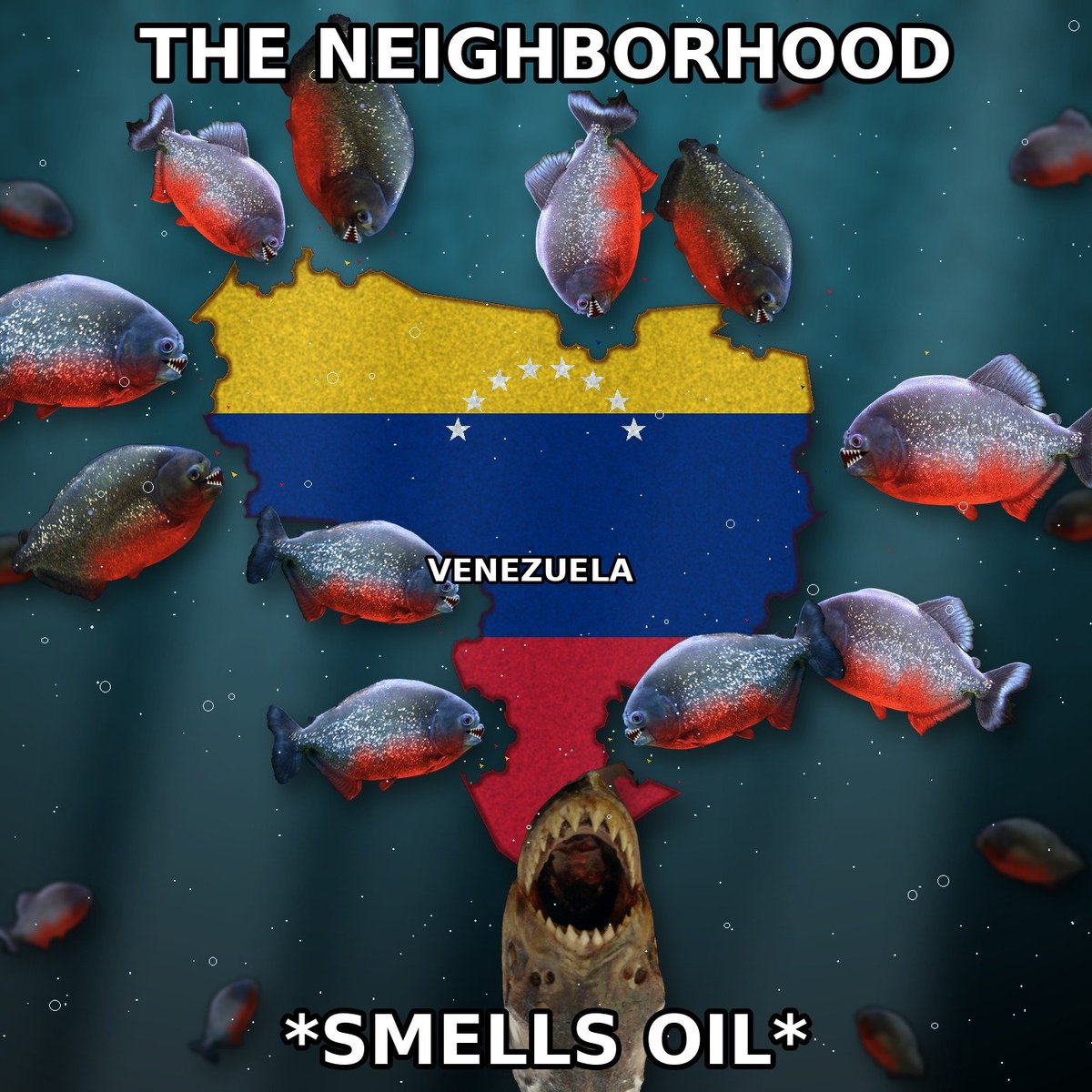 CaptNemoII's tweet photo. Hoy martes 29 abre en Caracas la Cumbre Internacional de Petróleo y Gas, la primera despues de la caída de Maduro. 650 asistentes registrados a razon de entradas (agotadas) de $2.950 c/u con más de 150 en lista de espera. En el torneo de golf previo a la cumbre se agotaron los palos de golf en Caracas, tuvieron que pedir prestados por la cantidad de asistentes.

Un festin de voraces caribes es lo que veo. Mi pais natal da para todo: primero los corruptos, ladrones, y narcos la arruinaron y se llevaron lo que habia, ahora viene el mundo entero auspiciado por EEUU a llevarse el resto. La cacareada "inversion que beneficiara al pueblo" le llegara al pueblo de a pie en unos años y en cuentagotas, despues que los "inversionistas" hayan sacado miles de millone$ de verde$.

Mientras tanto el hambre continua apretando barrigas, el hampa disfrazada de policia, GNB y funcionarios publicos sigue como siempre oprimiendo y matraqueando al pueblo, la corrupcion sigue, la tortura sigue, las desapariciones siguen y los presos politicos siguen presos.

Yes, @POTUS and @SecRubio this is the current situation in Venezuela. I can care less what your Sec. of Energy @ChrisAWright_  reported to you because he didn't go out in the streets and talked to common Venezuelans to get their opinion. 

And no, Venezuelans ARE NOT dancing in the streets. They are protesting massively almost daily and clashing with the security forces of the still corrupt narco-regime. Trust me, that comment is still resented to the max.

Open your eyes and act accordingly before a social explosion hits you by surprise.