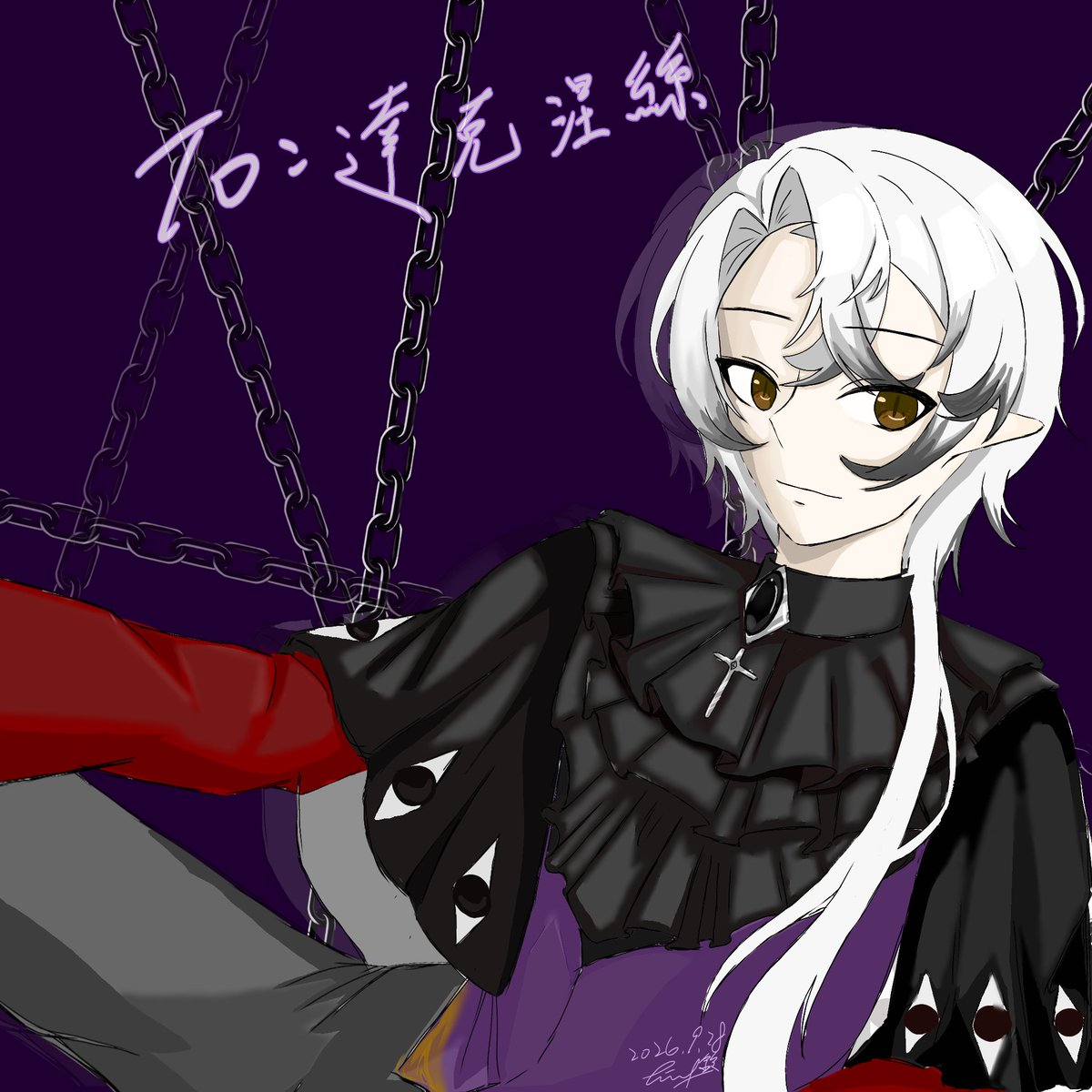 yjimi280073's tweet photo. 100位vtuber 挑戰-2
達克涅斯

我很抱歉🙏🏻衣服我真的不會畫
#記憶吐絲 https://t.co/GLQDRSH16t