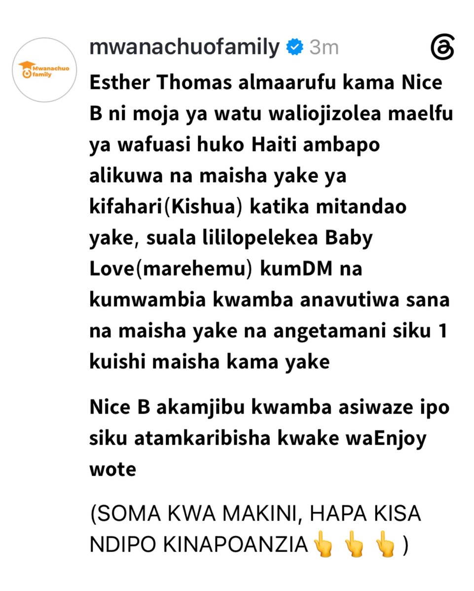 zed_officially's tweet photo. Nimekutana na story ya mwanadada wakielezea kisa cha kifo chake cha kutisha pale IG nimekuwekea thread 🧵 nzima kwa mlio kuwa mnauliza chanzo cha kifo chake https://t.co/NQK5ItzIFy