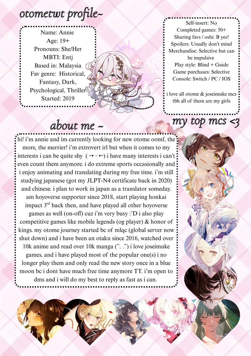 6nim0sity's tweet photo. this is kinda in rush and low quality 🥹 but hello otometwt 🫶🏻 i’m annie and hoping to meet more ppl and make more friends with similar interest. feel free to slide into my dms <3

obareku is my prio backlog bc my copy already arrived hehe

#otometwt #otometwtintro https://t.co/vLvhZVqDWa