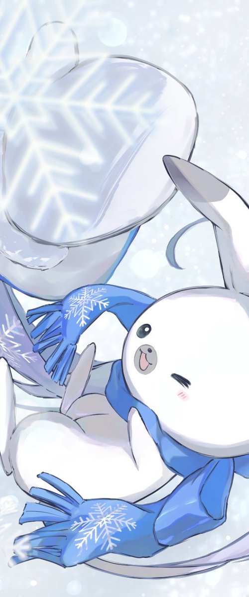 potepalette's tweet photo. 雪ミクWAON 2027 券面デザインコンテストに応募しました❄️

 #初音ミク https://t.co/hI6aKaAxOv