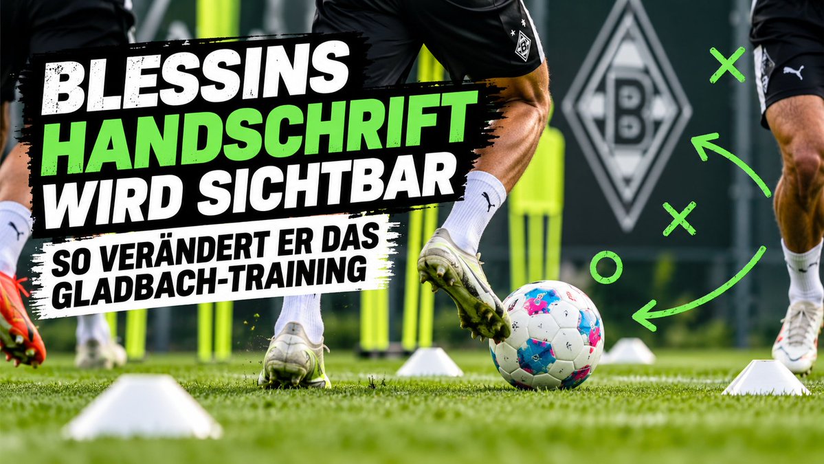 MaarAutor's tweet photo. Vollgas statt Abwarten: Alexander Blessin setzt im Gladbach-Training auf aggressives Pressing, hohes Tempo und intensive Spielformen.
Was dahinter steckt und woran Borussia jetzt arbeitet:
👉 https://t.co/qEcPRW4AF6
Jetzt lesen!
#Gladbach #Blessin #TorElf
Bild KI generiert https://t.co/RcivkfRIj3