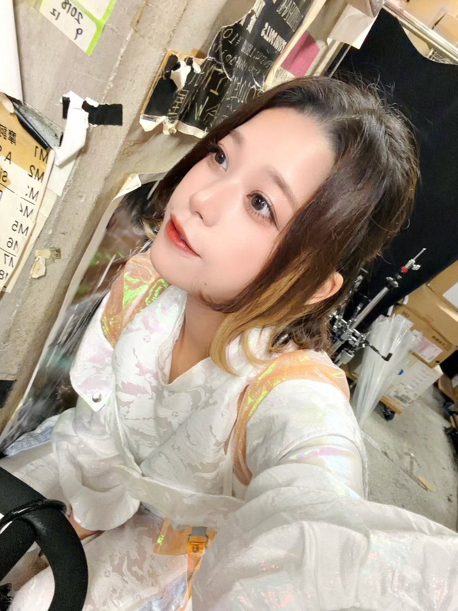 youchandayou's tweet photo. 髪結んでみた ꪔ̤ https://t.co/T8GA5eegkO