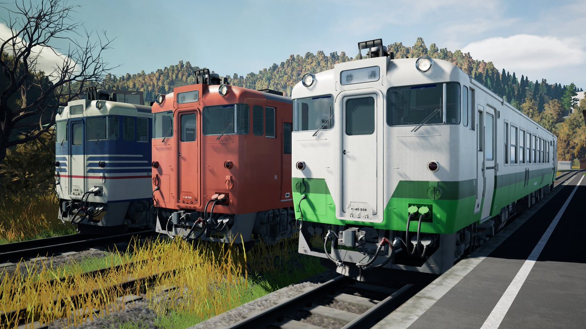 kennkyuusya's tweet photo. #TrainSimWorld7
#TSW7
待望の只見線がきたー😆 https://t.co/Q6ZSlLVEkN