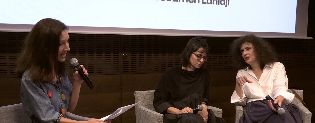 webscam's tweet photo. @FPuchault @ARTEpro @ARTEfr @lafemisparis @LeCNC 💡Le #documentaire : matière à penser

Place à l'étude de cas avec Pegah Ahangarani autour de son film 𝙍𝙚𝙝𝙚𝙖𝙧𝙨𝙖𝙡𝙨 𝙛𝙤𝙧 𝙖 𝙍𝙚𝙫𝙤𝙡𝙪𝙩𝙞𝙤𝙣 - Œil d'or, prix du documentaire à Cannes 2026

Médiation @DelphineMinoui et traduction M.Lahidji
▶️https://t.co/xSBWUI1Lt1 https://t.co/RrFGGxUdzl