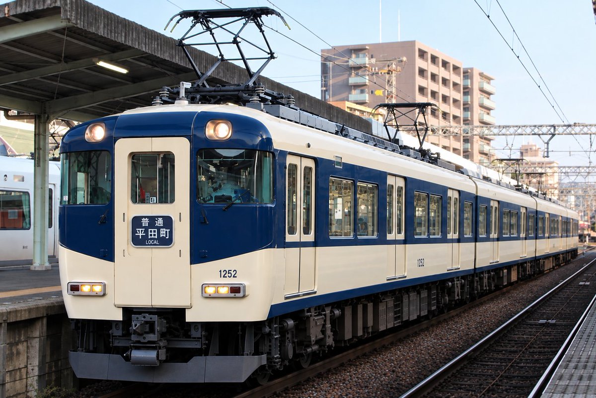 sunrise819's tweet photo. 近鉄では約半世紀以上ぶり？の特急車から一般車格下げ改造イメージ。
近鉄版サステナ車両。サニーカーを湯の山ワンマン平田町ワンマン等での使用を考慮した改造。イメージ。

#12400系　#近鉄　#サステナ車両　#AI #イメージ https://t.co/EIcnxWIr0Y