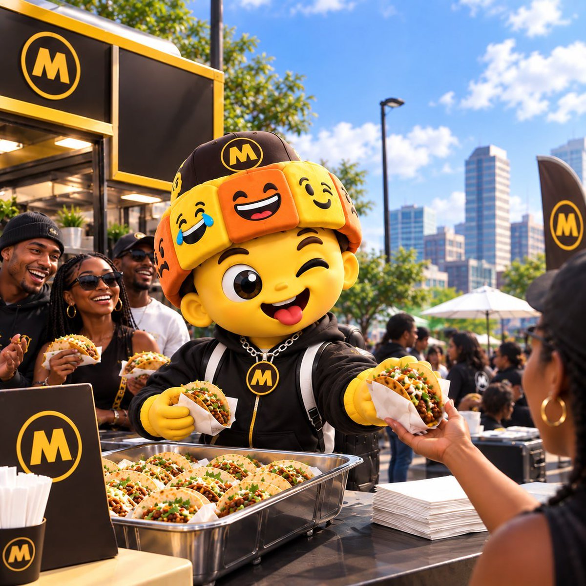 M00D_X's tweet photo. Tacos + good vibes = Tacos Tuesday ๐ฎ๐ญ
Serving moods one taco at a time. ๐๐ค
MOOD is every mood.
#MOOD #TacosTuesday #MemeCoin #CryptoCommunity #Web3 https://t.co/IekAy4tti9