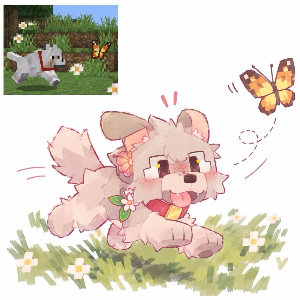 Fostar_Sirius's tweet photo. 根本就有这样的狼
source: https://t.co/o3tslUYgZq
#minecraft https://t.co/Ciz09xZ3YQ