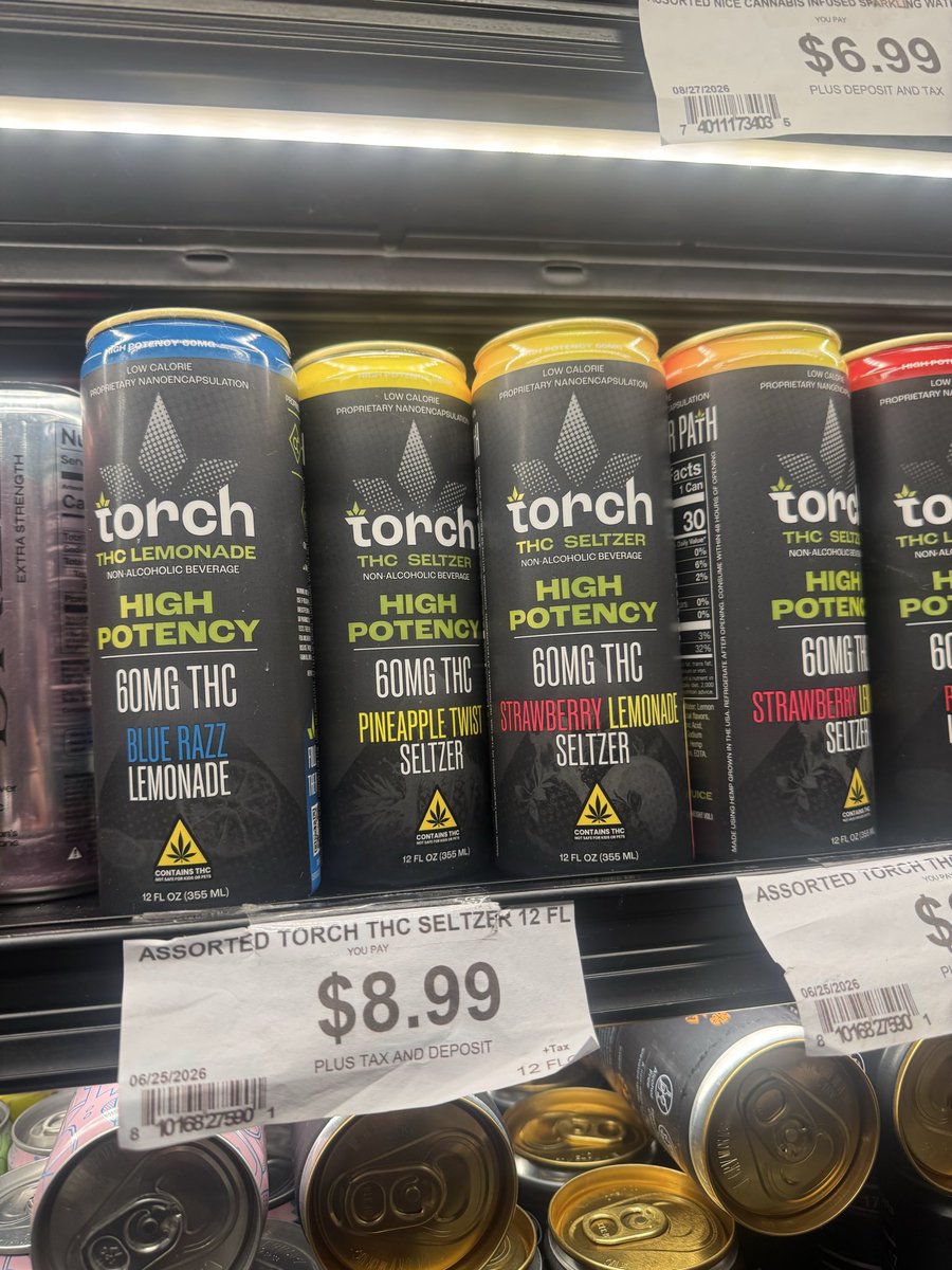 parismartineau's tweet photo. my grocery store now sells a 60mg thc seltzer next to the kombucha https://t.co/Xhv42MDoWo